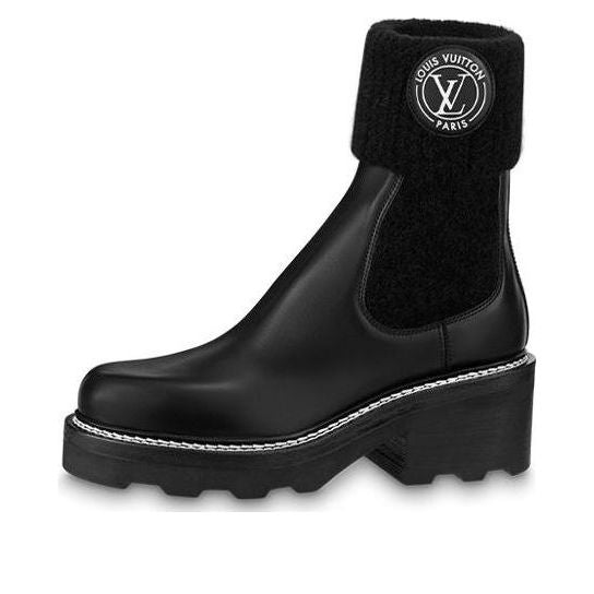 Кецове и обувки Louis Vuitton Beaubourg Ankle Boots Черно | 1AABU1