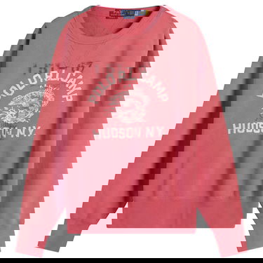 Суитчър Polo by Ralph Lauren Camp Sweatshirt with Fish and Hudson NY Graphic Червено | 710P05436-RED, 1