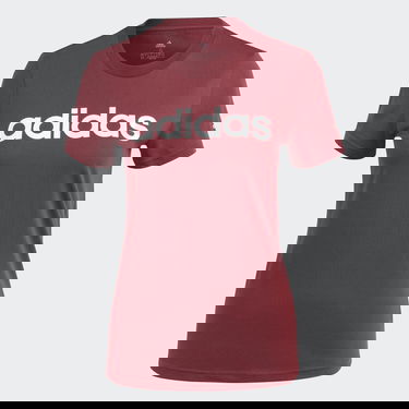 Тениска adidas Originals LOUNGEWEAR Essentials Slim Logo Tee Бургунди | IM2829, 5