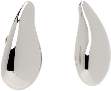 Обеци Courrèges Metal Drop Earrings Металик | 224ABO055LA0001, 1