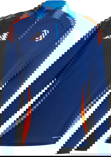 Суитчър adidas Originals Juventus Long-Sleeve Quarter-Zip AEROREADY Training Top Многоцветен | is5820, 1