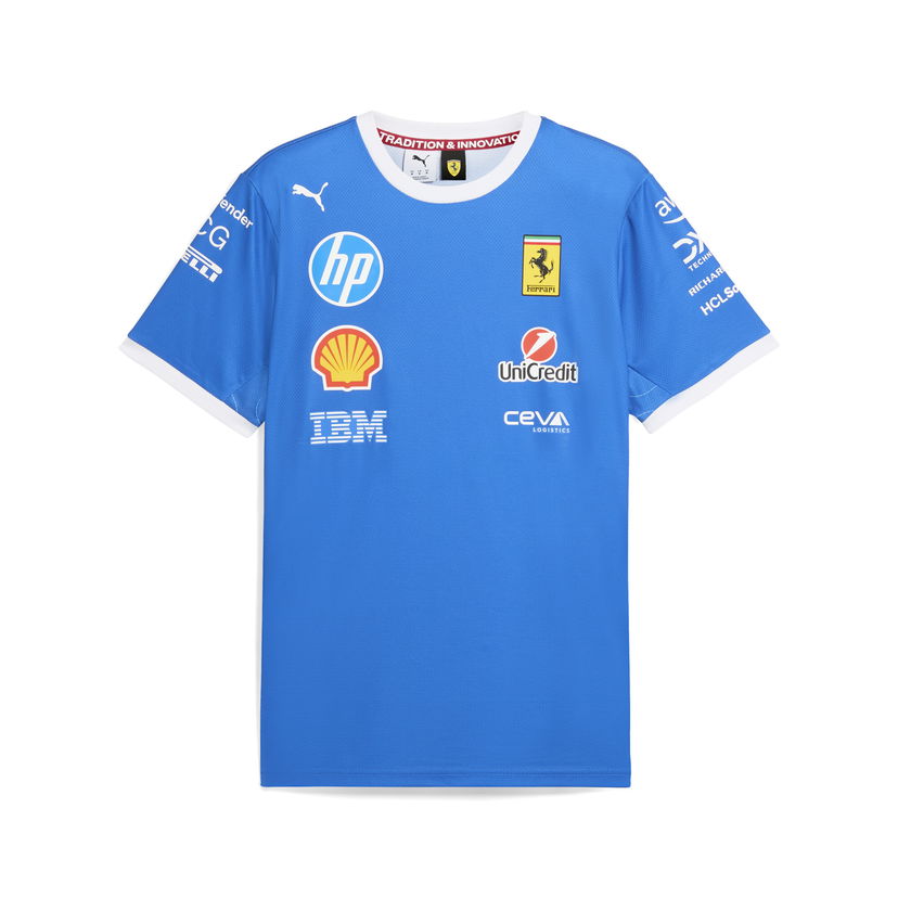 Тениска Puma Scuderia Ferrari HP Team Monza T-Shirt Синьо | 713709_01