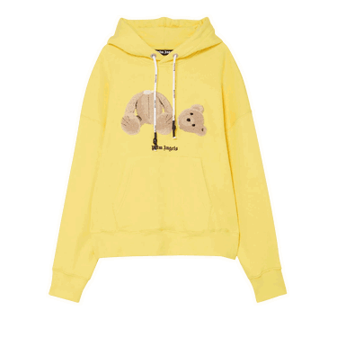 Суитчър Palm Angels Bear Hoodie Жълто | PMBB058S21FLE0021810, 0