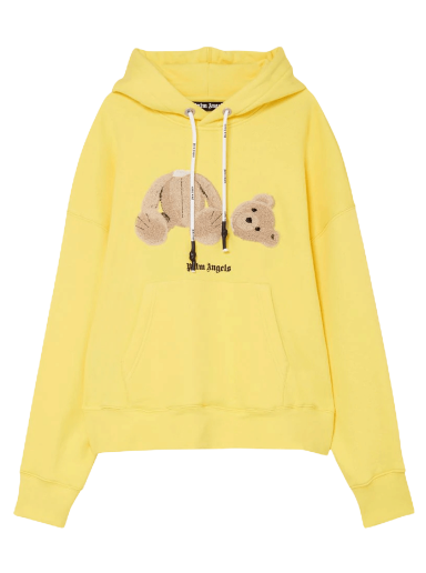 Суитчър Palm Angels Bear Hoodie Жълто | PMBB058S21FLE0021810