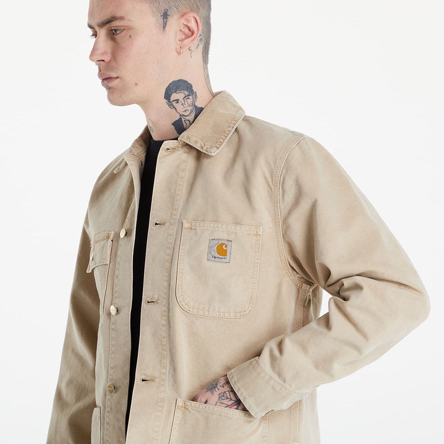 Яке Carhartt WIP Michigan Бежово | I026480.0MEFH, 0