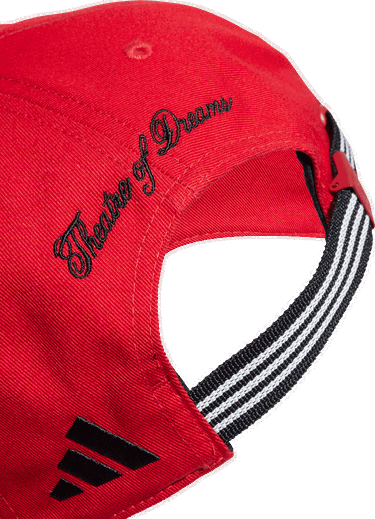 Шапка с козирка adidas Performance Manchester United Baseball Cap Червено | JM3052, 2
