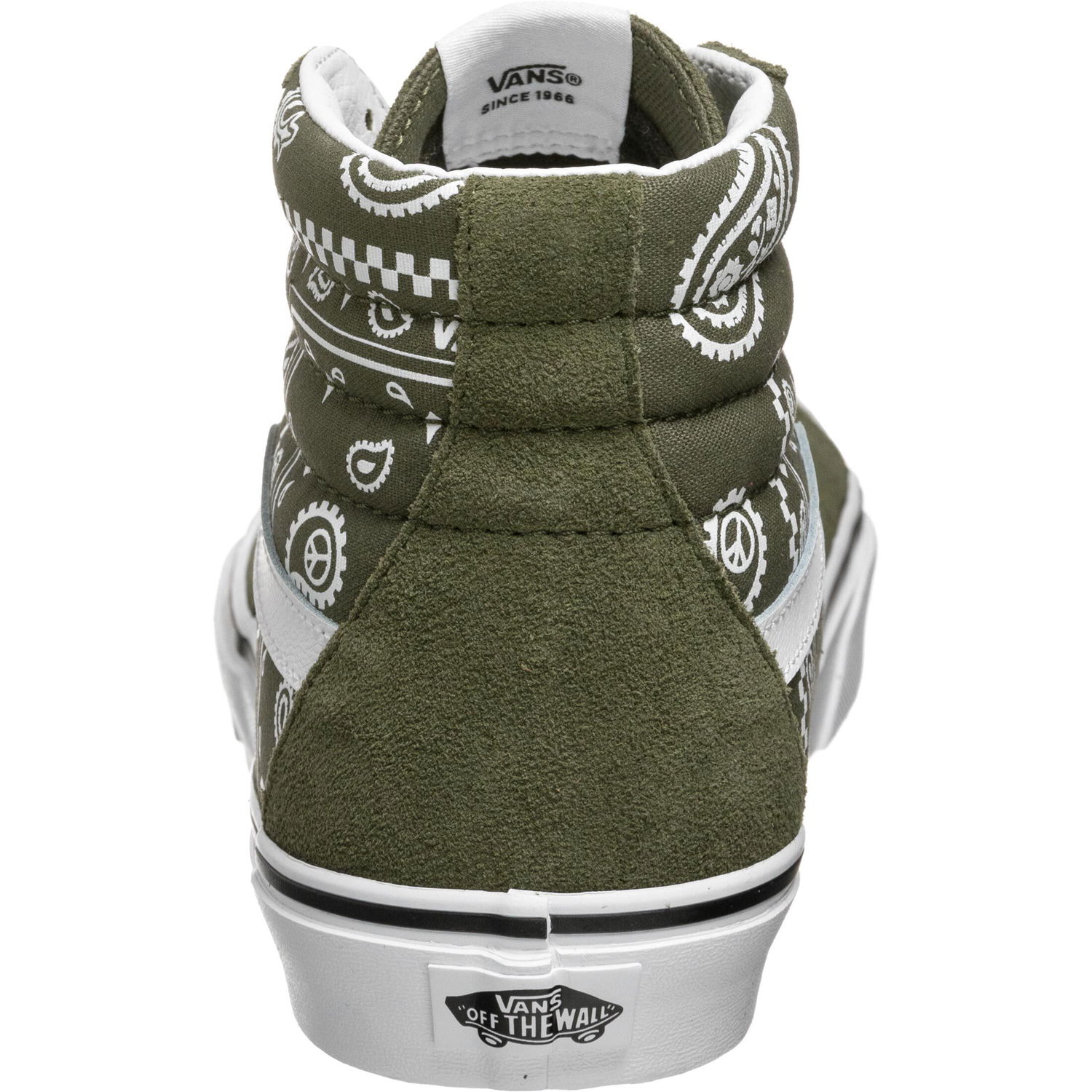 Кецове и обувки Vans UA Sk8-Hi Зелено | VN0A5JMJB0F1, 1