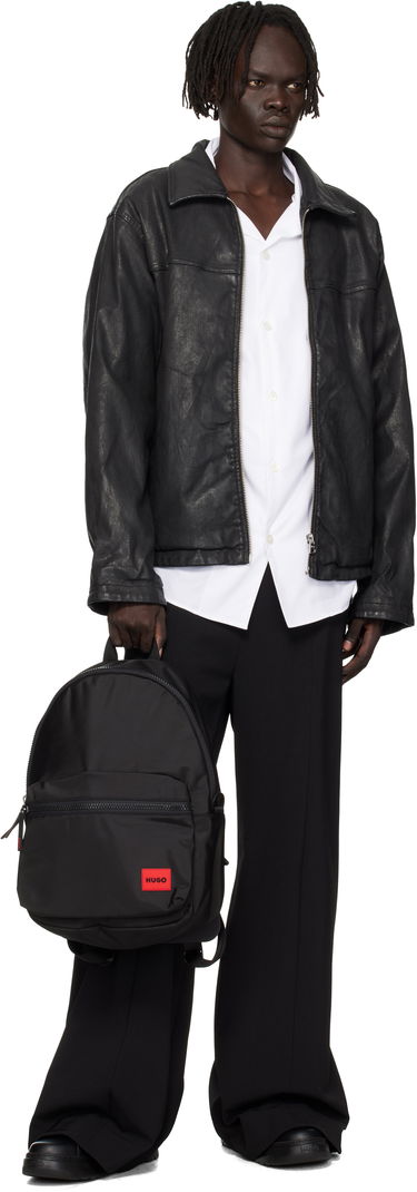 Раница BOSS Logo Patch Backpack Черно | 50549717, 3
