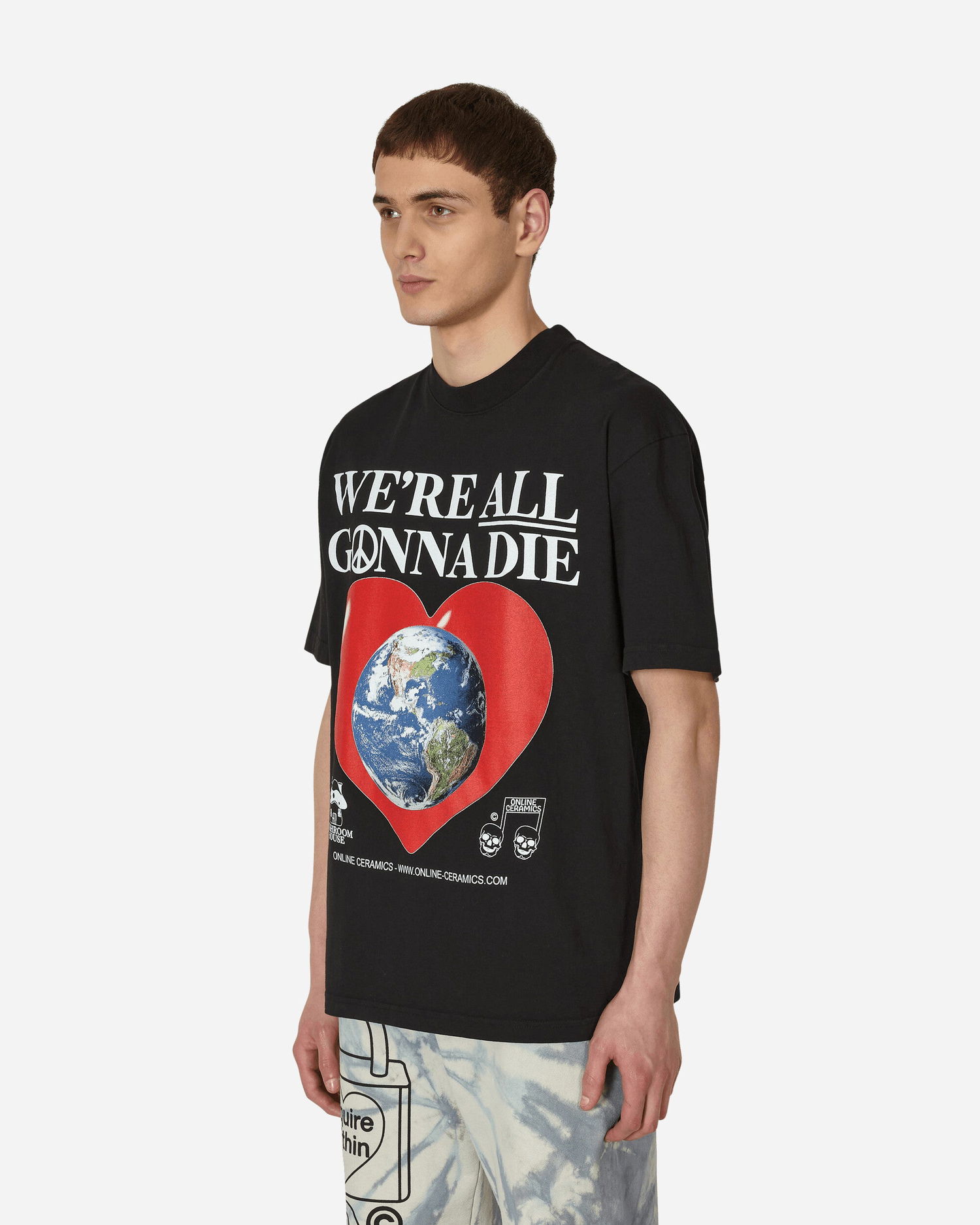 Тениска Online Ceramics We re All Gonna Die T-Shirt Черно | OCWEDIETEE 1, 1