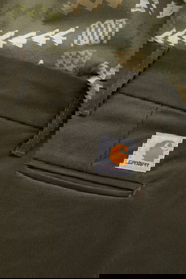 Панталони Carhartt WIP Simple Chinos Зелено | I003367.CYPRESS, 3