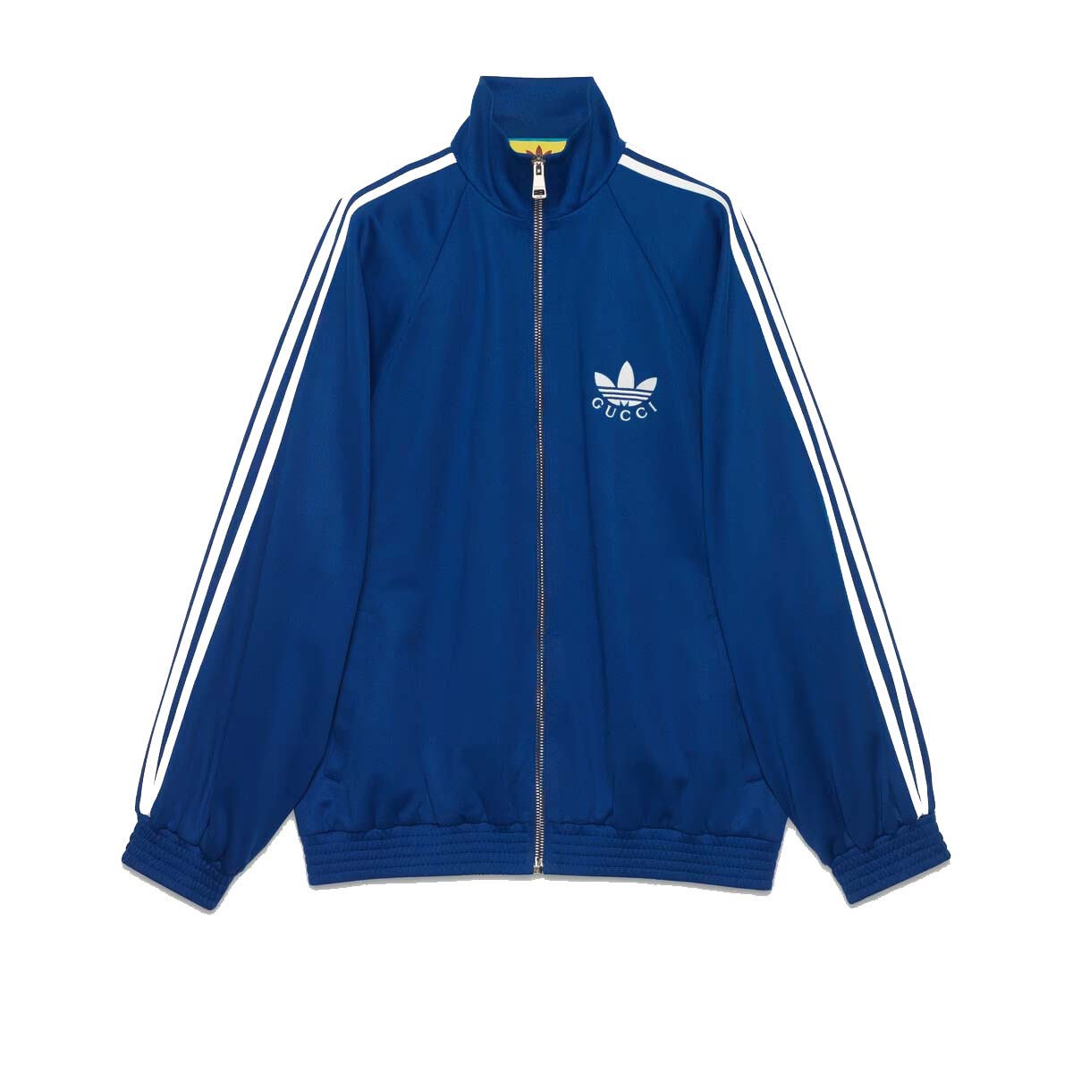 Суитчър Gucci adidas x Cotton Jersey Zip Jacket Тъмно синьо | ‎712952 XJEGU 4153, 0