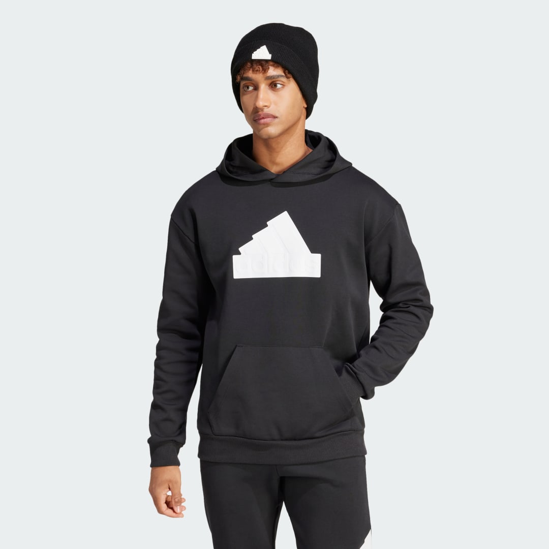 Суитчър adidas Performance Sportswear Future Icons Badge of Sport Hoodie Черно | IR9181, 0