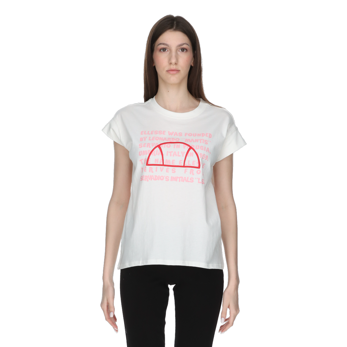 Тениска Ellesse Graphic T-Shirt Бяло | ELA251F802-10, 0