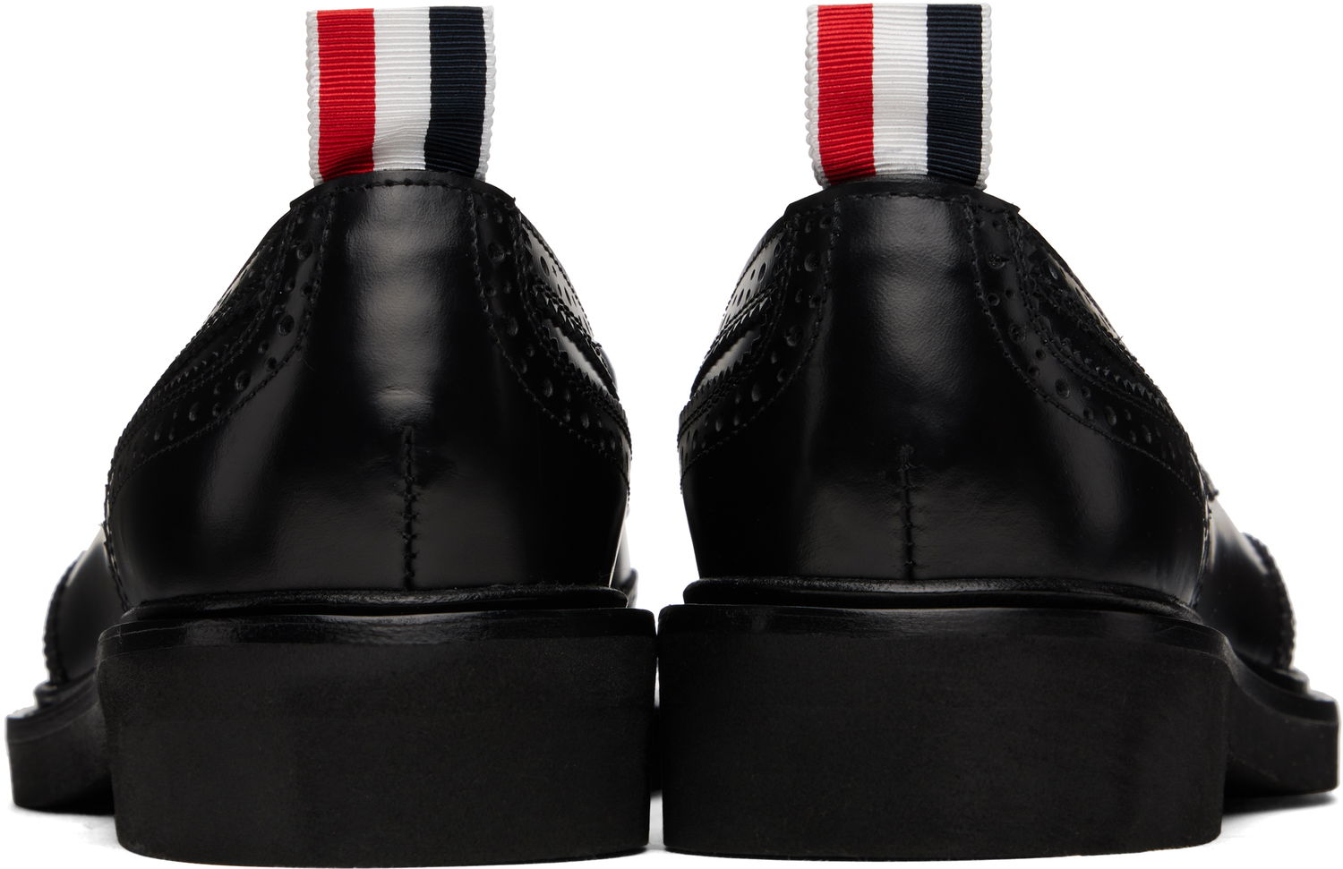 Риза Thom Browne Thom Browne Low Throat Wingtip Derbys Черно | FFC005C-L0043, 1