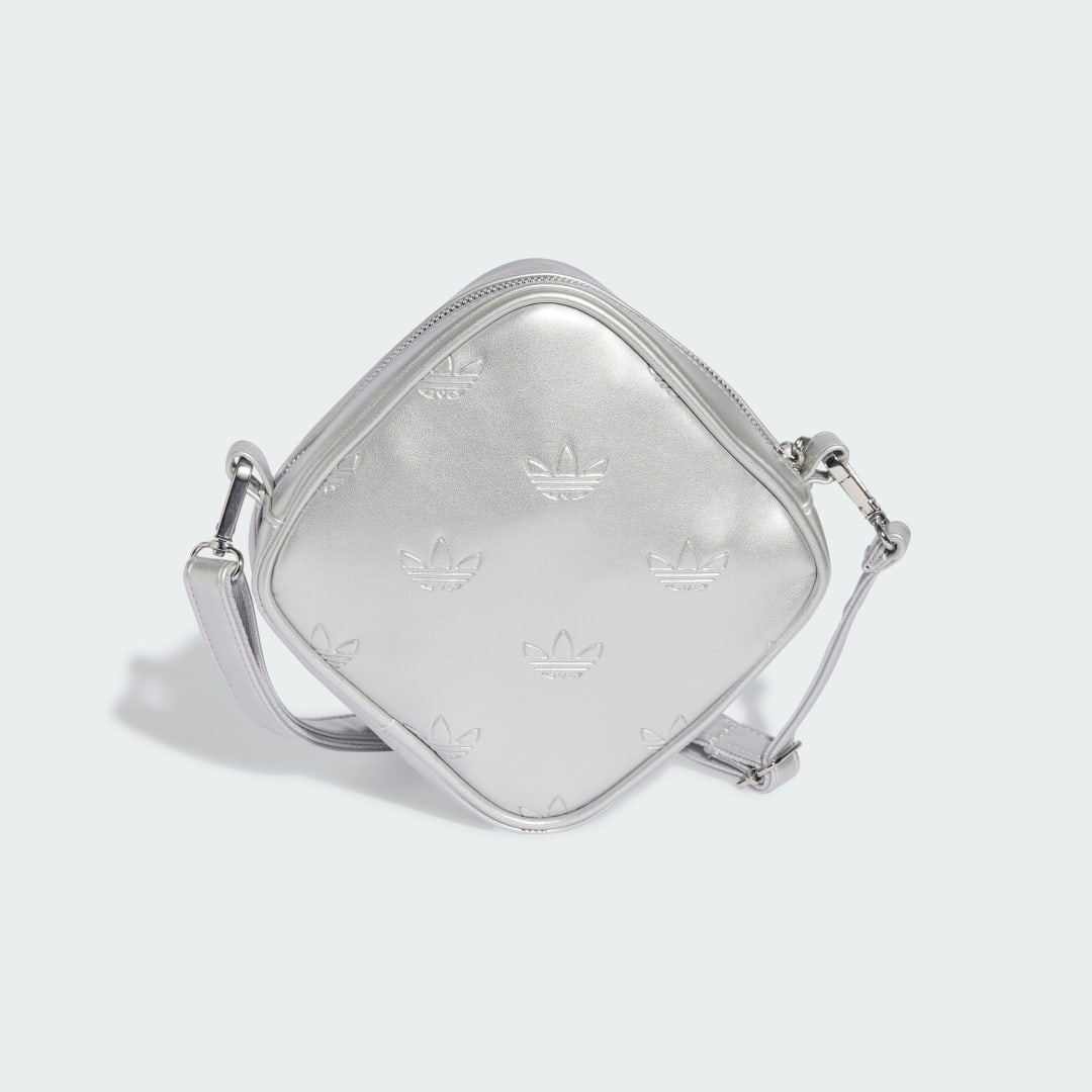 Чанта през рамо adidas Performance Adicolor Diamond-Shaped Crossbody Bag Металик | JW0051, 0