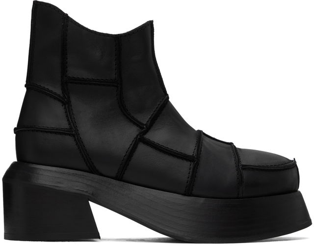 Eckhaus Latta Patchwork Ankle Boots