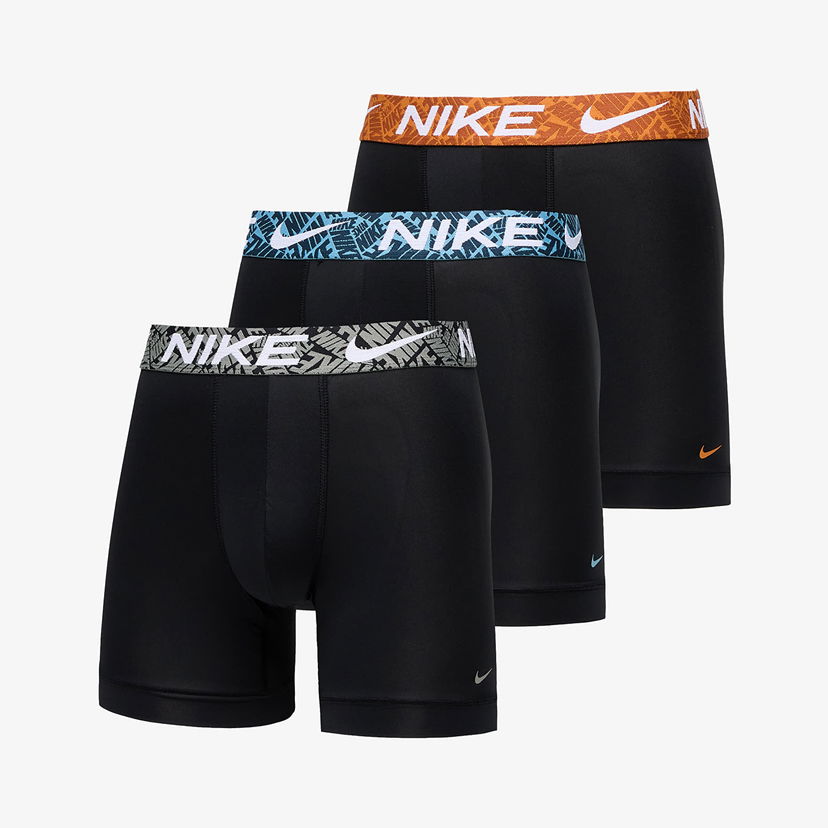 Боксерки Nike DRI-FIT Essential Micro Boxer Brief 3-Pack Multicolor Черно | 0000KE1157-UA5