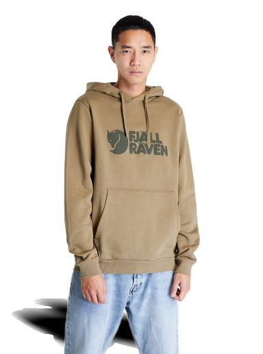 Суитчър FJÄLLRÄVEN Logo Hoodie M Бежово | F84144-622