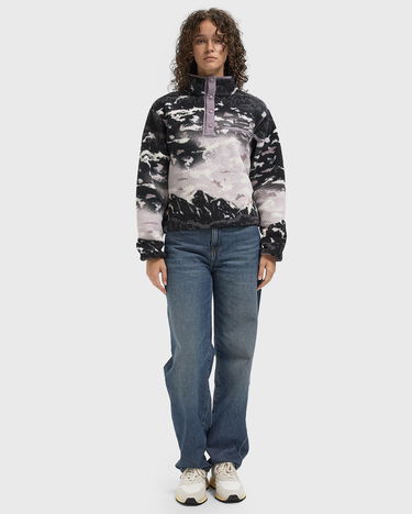 Пуловер Columbia Helvetia II Printed Cropped Half Snap Fleece Лилаво | 2098501554, 1