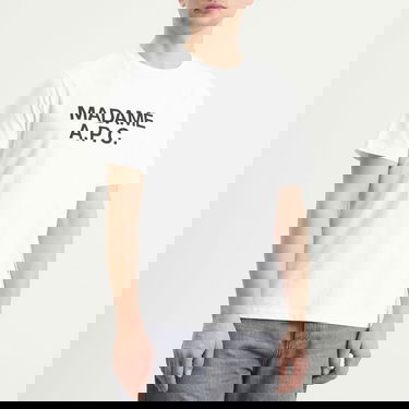 Тениска A.P.C. Madame A.P.C. T-Shirt Бяло | COGYK-M26462-AAB, 2
