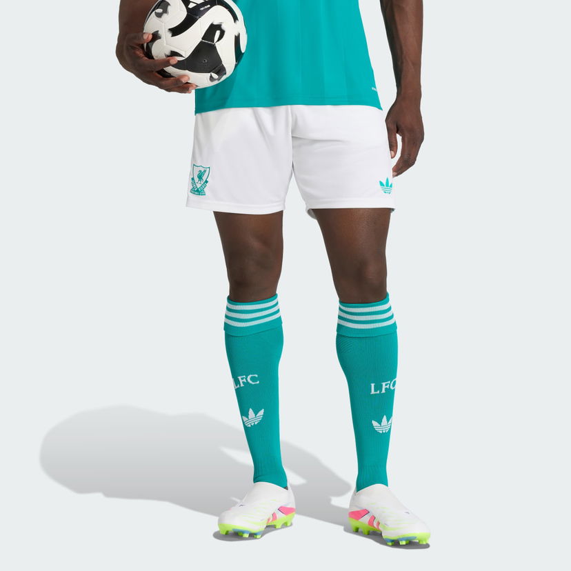 Къси панталони adidas Performance Liverpool FC 25/26 Third Shorts Бяло | JV6426