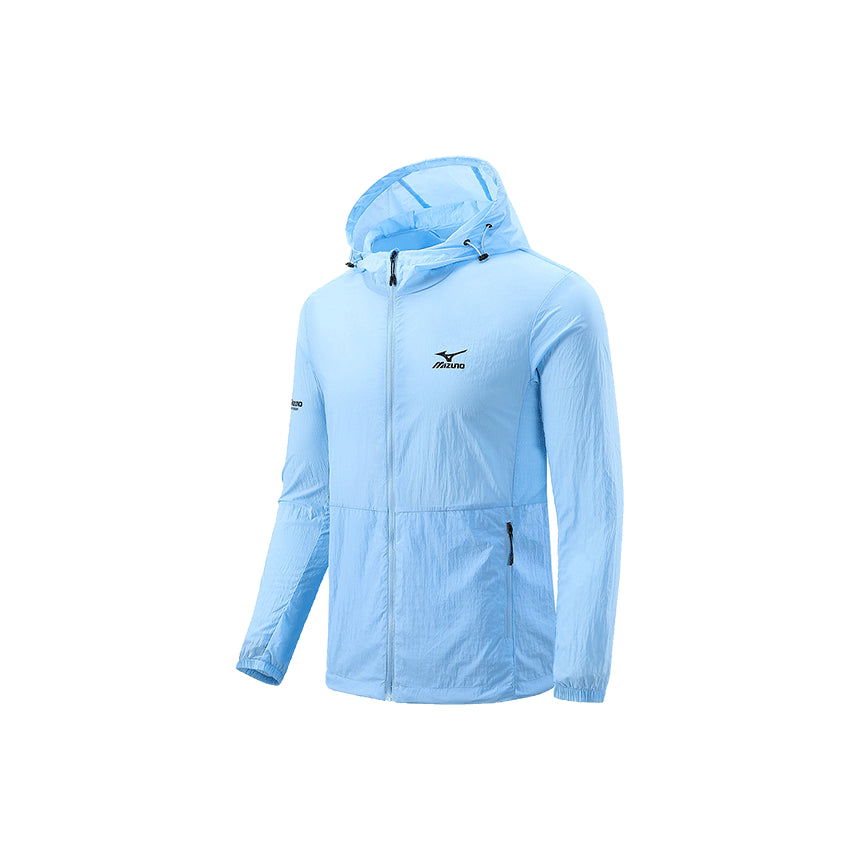 Ветровка Mizuno Men's Hooded Sports Jacket Синьо | A2CE4103, 0