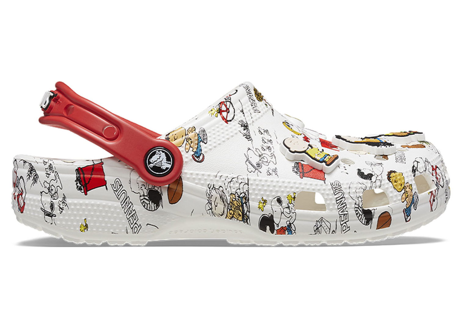 Кецове и обувки Crocs x Peanuts Classic Clog Бяло | 208629-94S, 0