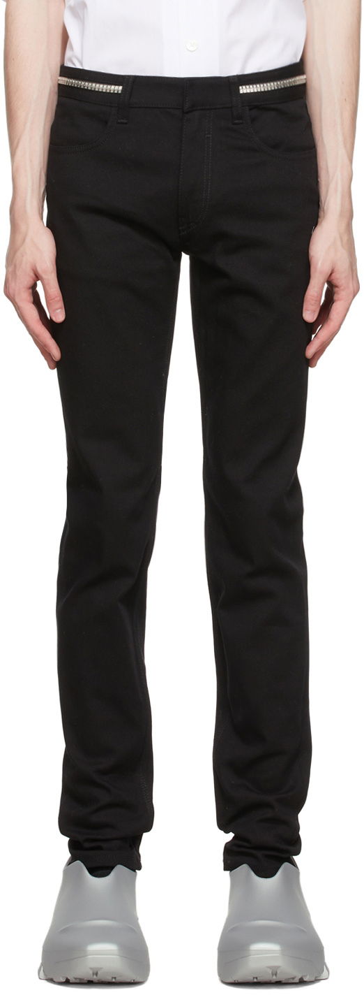 Дънки Givenchy Designer Slim-Fit Jeans Черно | BM510S50LS, 0