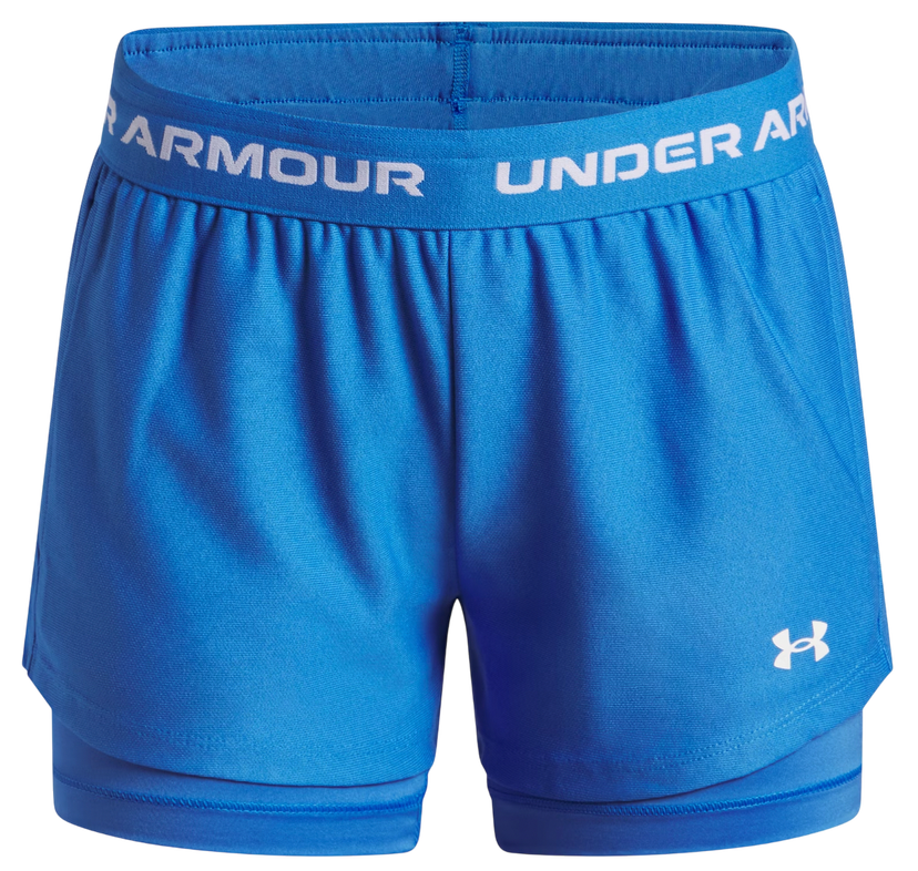 Къси панталони Under Armour Tech Play Up 2N1 Short Синьо | 6004985-402