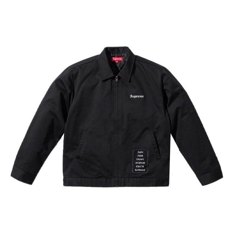 Яке Supreme The Crow Work Jacket Черно | SUP-FW21-178