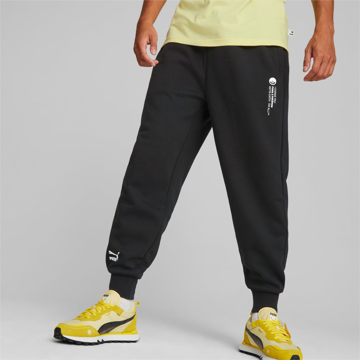 Спортни панталони Puma x POKÉMON Sweatpants Черно | 536550_01, 0