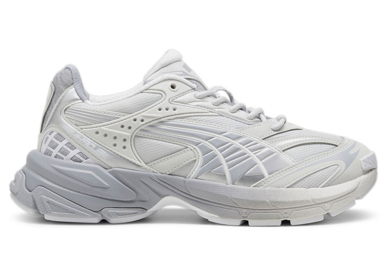 Кецове и обувки Puma Velophasis 372.5 Feather Gray Gray Fog Сиво | 396475-01, 0