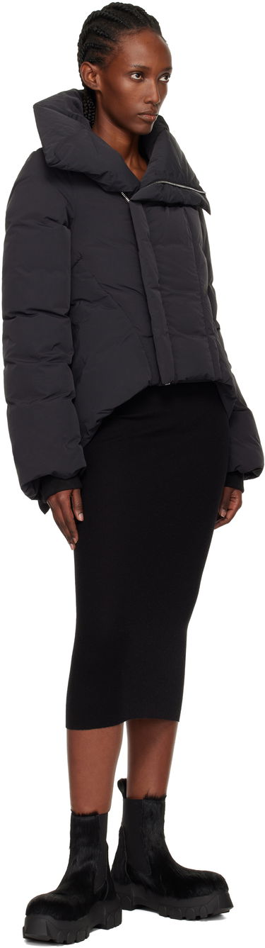 Пухо яке Rick Owens Rick Owens Concordians Naska Duvet Asymmetric Collar Down Jacket Черно | RP02E4746 MTD1, 3