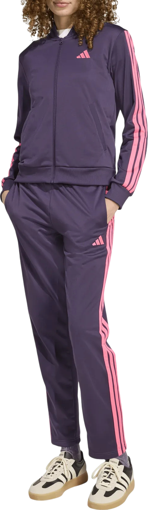 Комплект adidas Originals Essentials 3-Stripes Tracksuit Лилаво | jx0510, 0