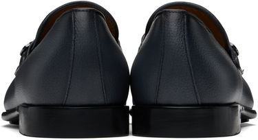 Кецове и обувки FERRAGAMO Salvatore Ferragamo Gancini Ornament Loafers Тъмно синьо | 778747, 1