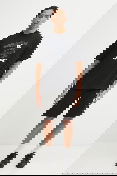 Тениска AAPE by A Bathing Ape Graphic Print T-Shirt Theme Main Черно | AAPTEM1753XXP, 4