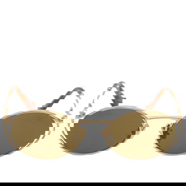 Слънчеви очила Miu Miu Elongated Oval Sunglasses with Cutout Temples Металик | 0MU-52YS-54-7OE01T, 2