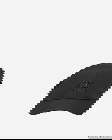 Шапка с козирка C.P. Company Goggle Baseball Cap Черно | 18CMAC146A-005904A 999, 0