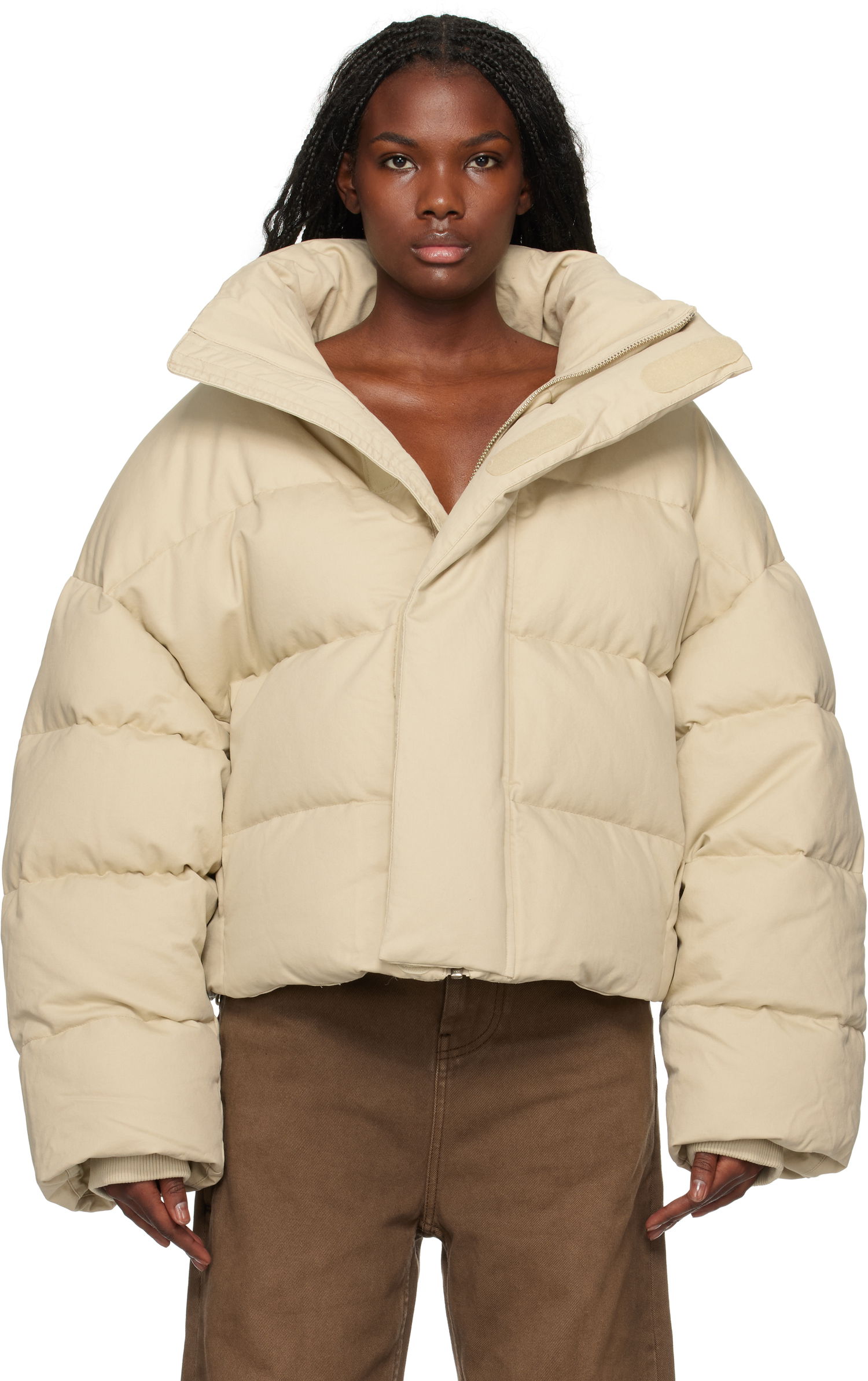 Пухо яке Entire Studios Down Puffer Jacket Бяло | ES2398OW, 0