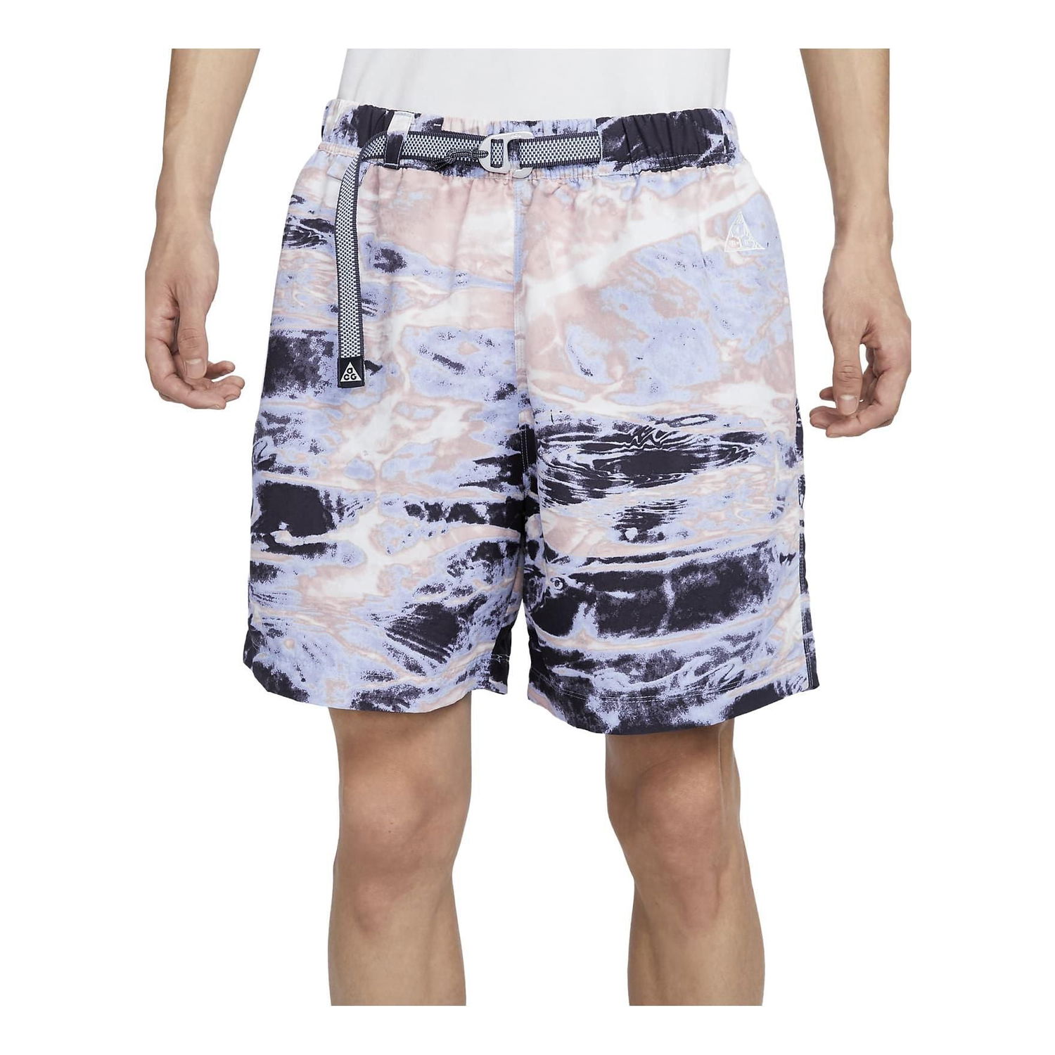 Къси панталони Nike ACG ACG Allover Print Trail Shorts Лилаво | FB4199-601, 0
