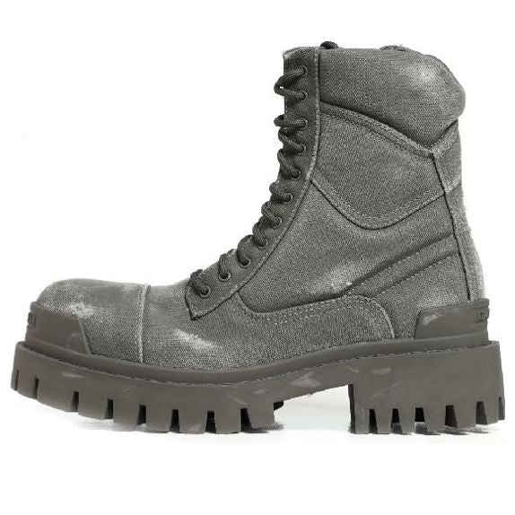 Кецове и обувки Balenciaga Balenciaga Combat Strike Boots Сиво | 694060W2H113300