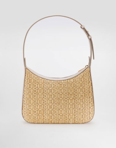 Чанта през рамо Dolce & Gabbana Dolce & Gabbana Crochet Raffia Shoulder Bag Бежово | BB7598AC7058W047, 2