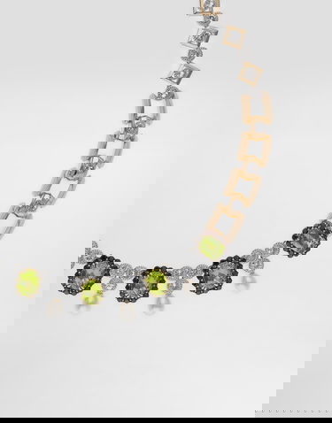 Колие Dolce & Gabbana Peridot Pearl Embellished Necklace Onesize Многоцветен | WNSA7GWPER187583, 1