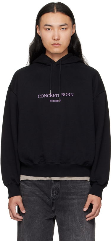 Суитчър Han Kjøbenhavn Han Kjobenhavn Logo Oversized Hoodie Черно | M-134727, 0