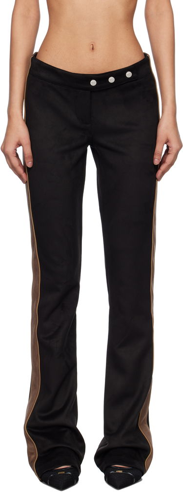 Спортни панталони MISBHV MISBHV Moto Faux-Suede Trousers Черно | 250W303, 0