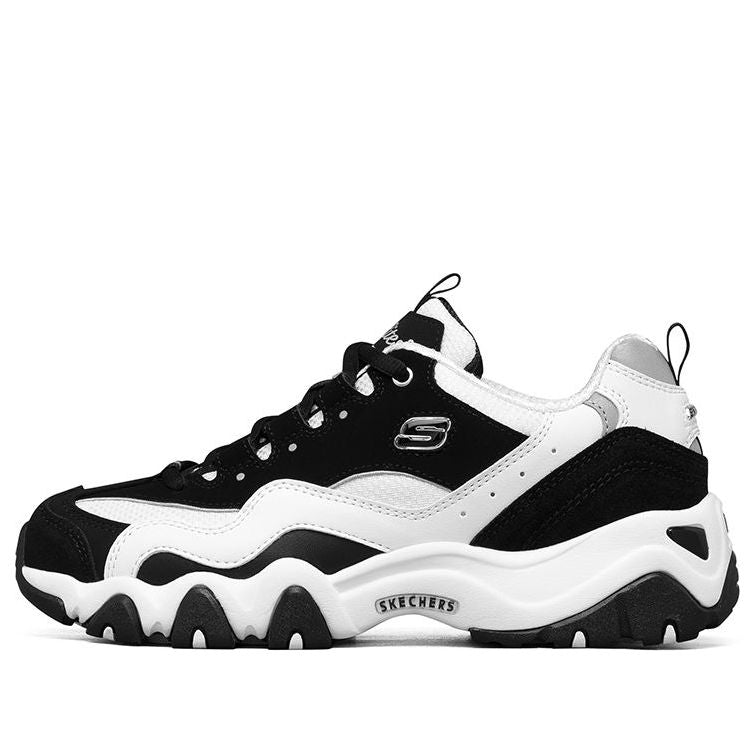 Кецове и обувки Skechers D'Lites Low Бяло | 12493-BKW, 0