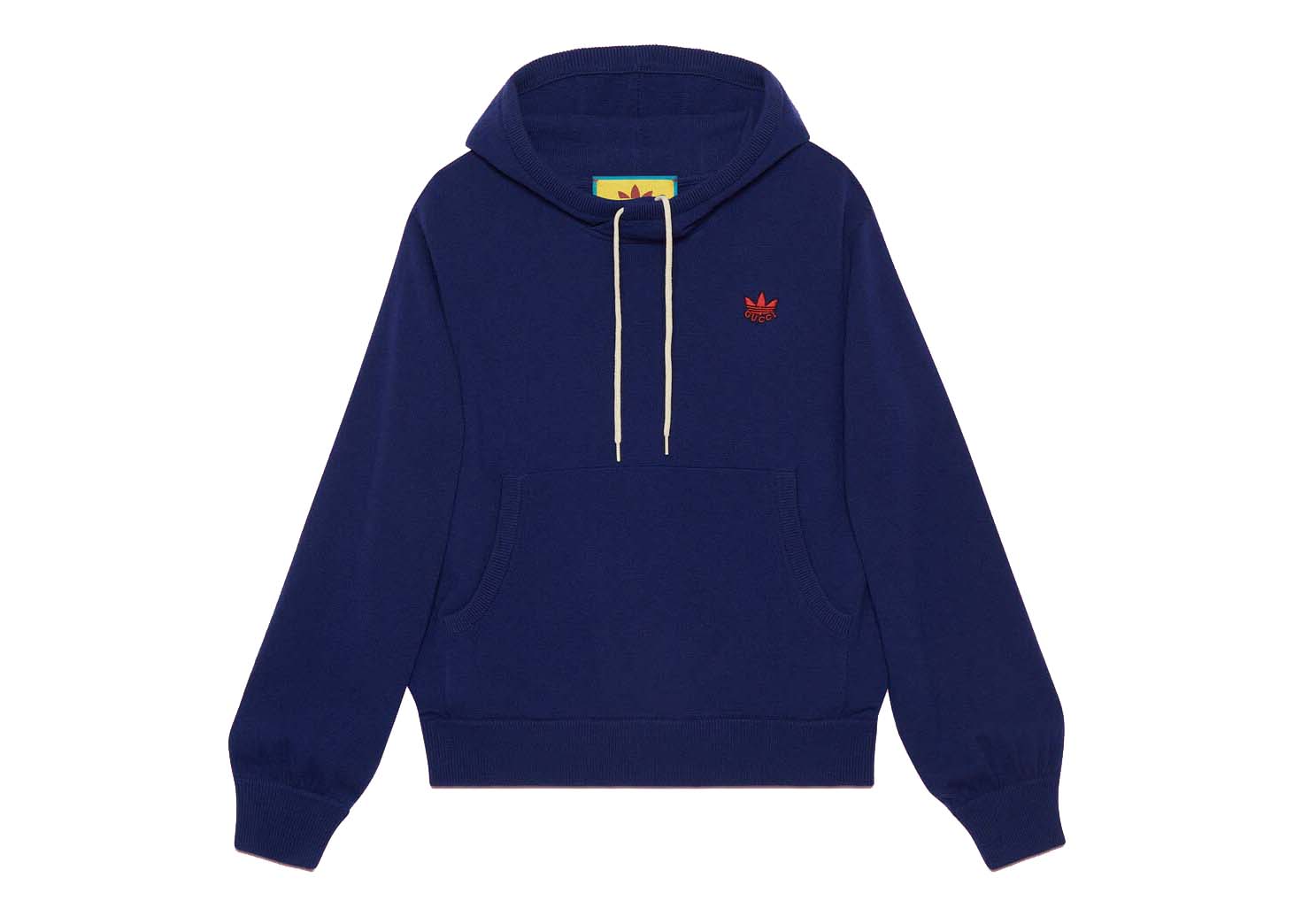 Суитчър Gucci adidas x Wool Hoodie Тъмно синьо | ‎700446 XKCH8 4330, 0