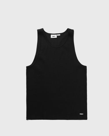 Потник OBEY Rib Tank Top Черно | 134050061-BLK, 1