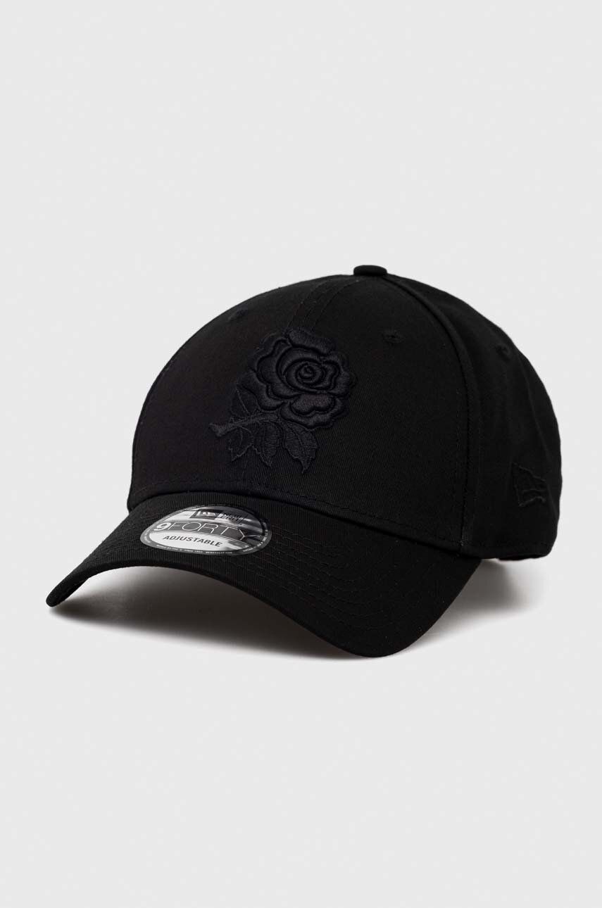 Шапка с козирка New Era England Rugby Essential 9FORTY Cap Черно | 60334580.BLK, 0