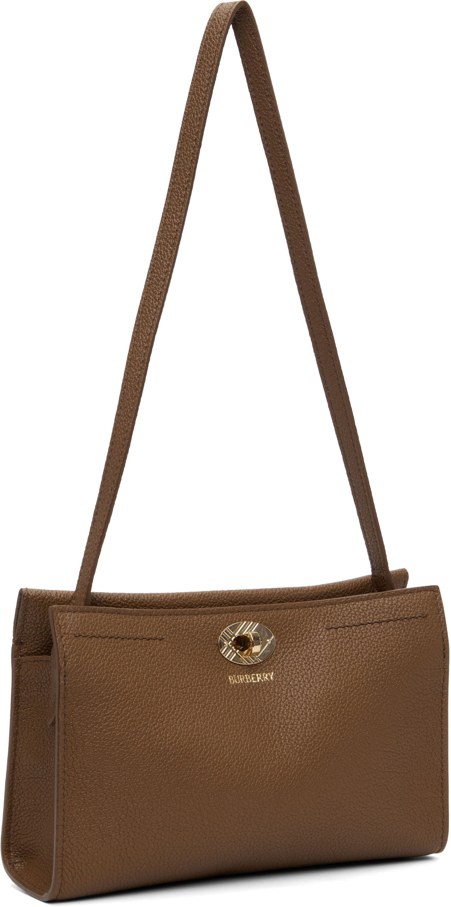 Дамска чанта Burberry Burberry Cotswolds Pouch Bag Кафяво | 8111424, 1